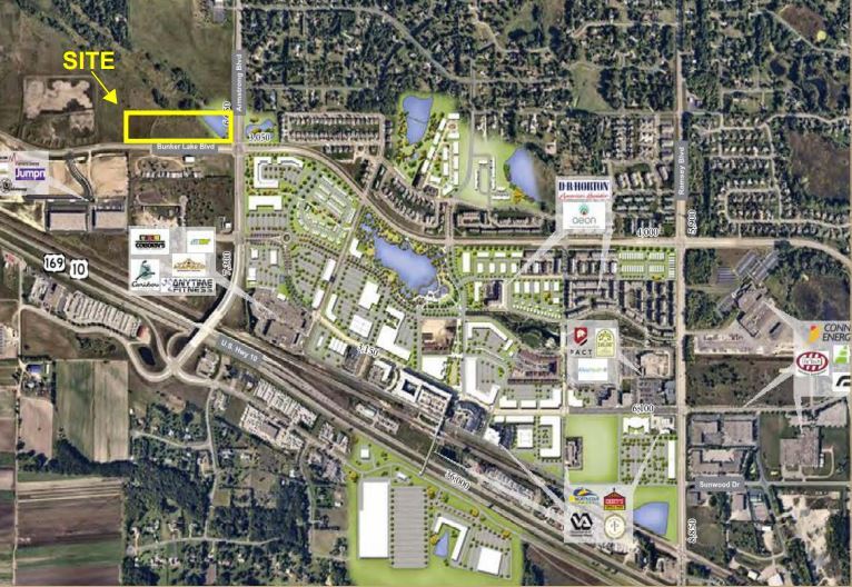 xxx NW Armstrong And Bunker Lake Blvd, Ramsey, MN Land for Sale