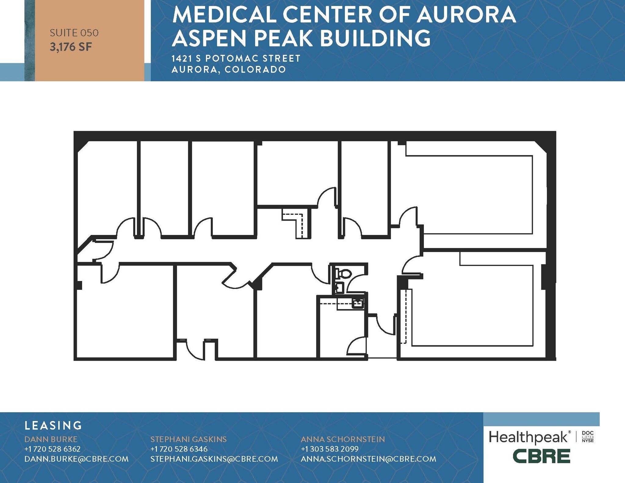 1411 S Potomac St, Aurora, CO for lease Floor Plan- Image 1 of 1