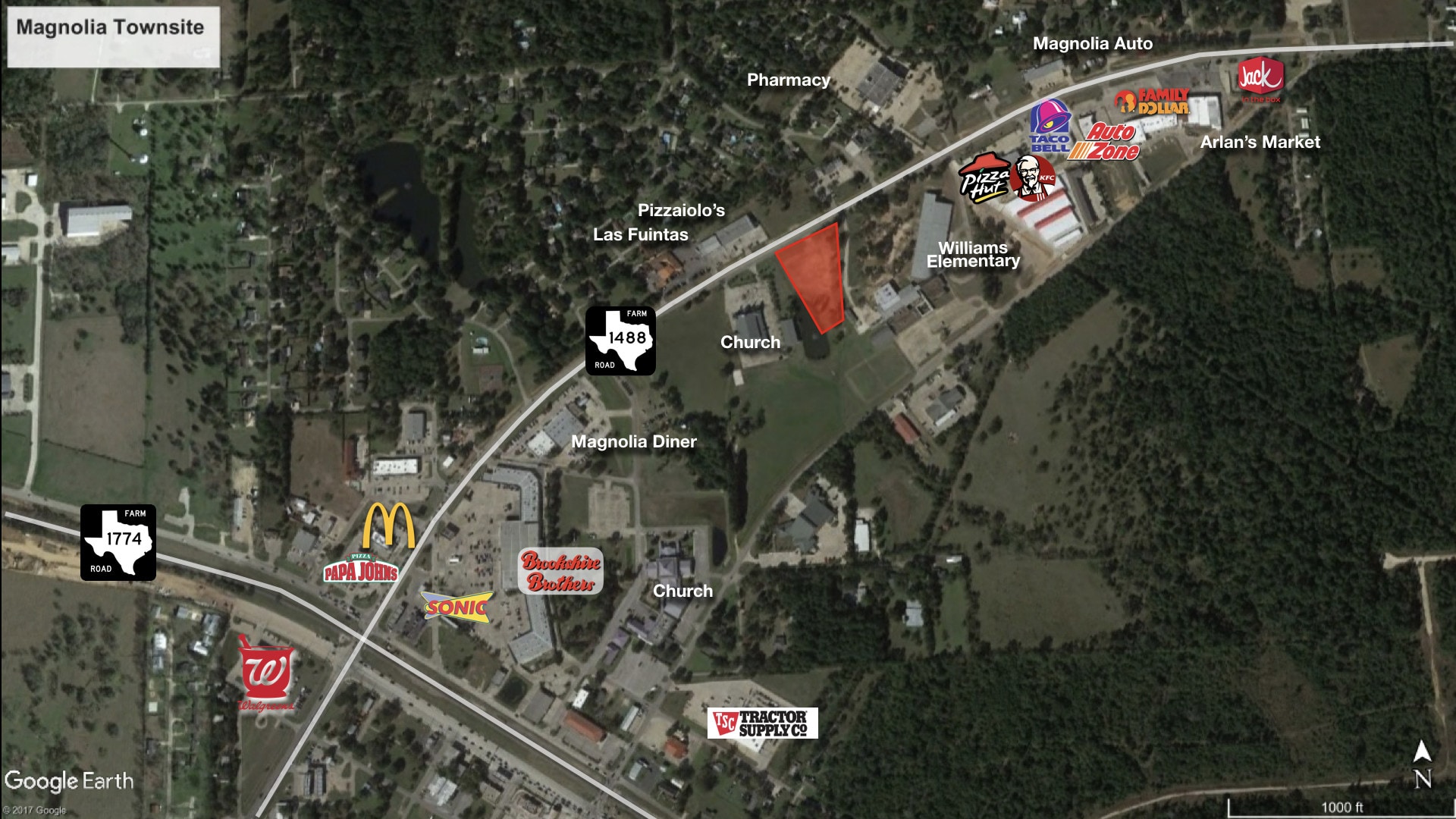 18127 Fm 1488 Rd, Magnolia, TX, 77354 Commercial Land For Sale