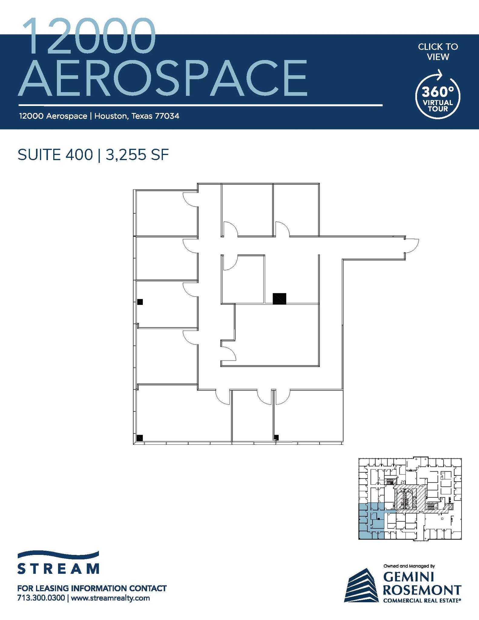 12000 Aerospace Ave, Houston, TX for lease Floor Plan- Image 1 of 1