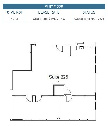 9909 Huennekens St, San Diego, CA for lease Floor Plan- Image 1 of 1