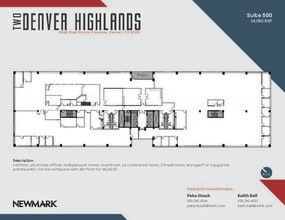 10375 E Harvard Ave, Denver, CO for lease Floor Plan- Image 1 of 1