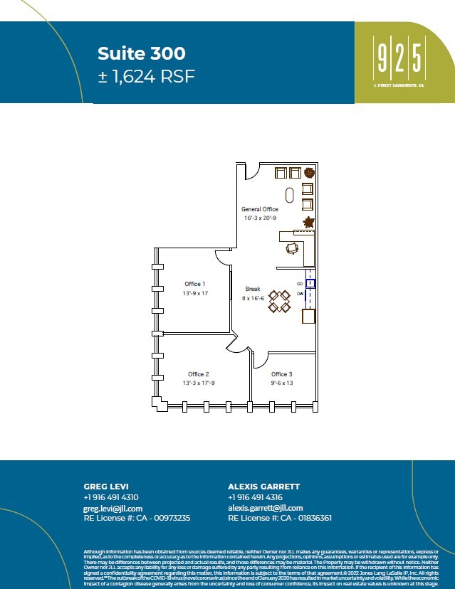 925 L St, Sacramento, CA for lease Floor Plan- Image 1 of 1