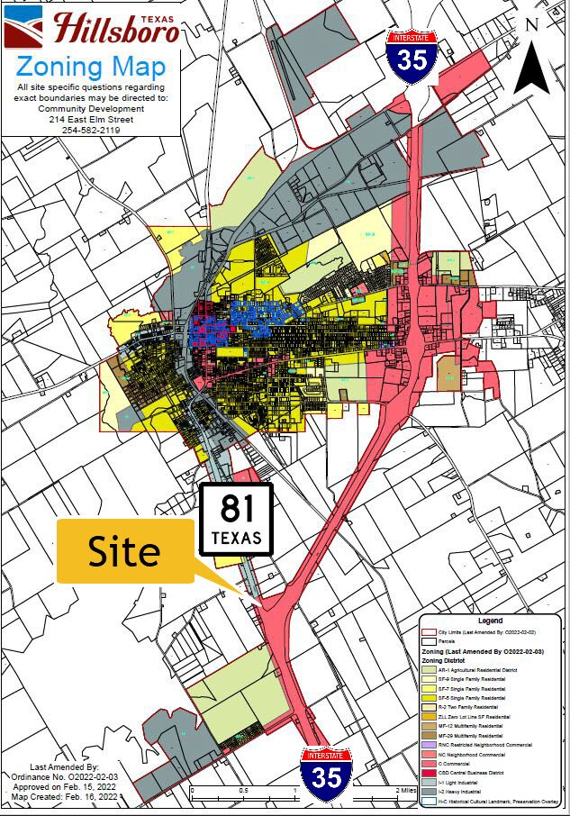 I35 & HCR 3100, Hillsboro, TX 76645 35 Freeway Frontage Opportunity