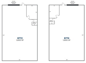 8760-8798 Tyler Blvd, Mentor, OH for lease Floor Plan- Image 1 of 1