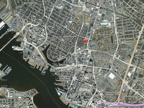 1100 Granby St, Norfolk, VA - aerial  map view