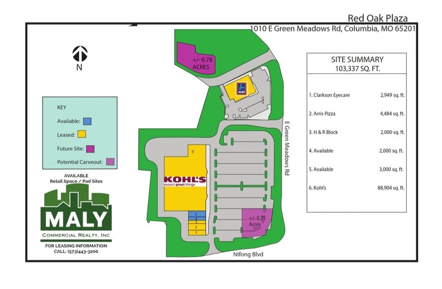 1010 E Green Meadows Dr, Columbia, MO for lease - Building Photo - Image 1 of 2