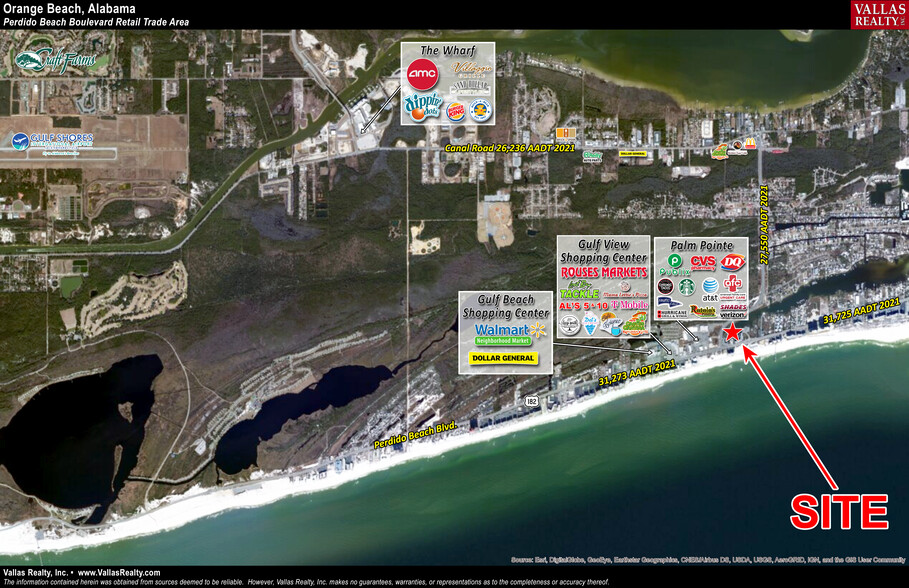 Highway 161 ( Orange Beach Blvd), Orange Beach, AL for sale - Aerial - Image 1 of 1