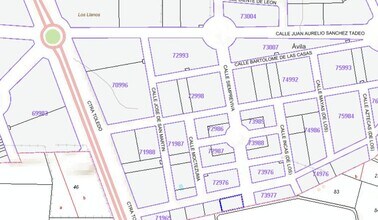Calle Alonso Dávila, Ávila, AVI - AERIAL map view
