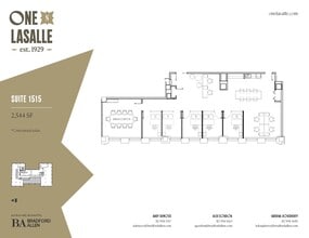 1 N LaSalle St, Chicago, IL for lease Floor Plan- Image 2 of 5
