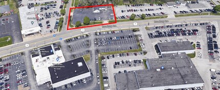 263 Broadway Ave, Bedford, OH - AERIAL map view