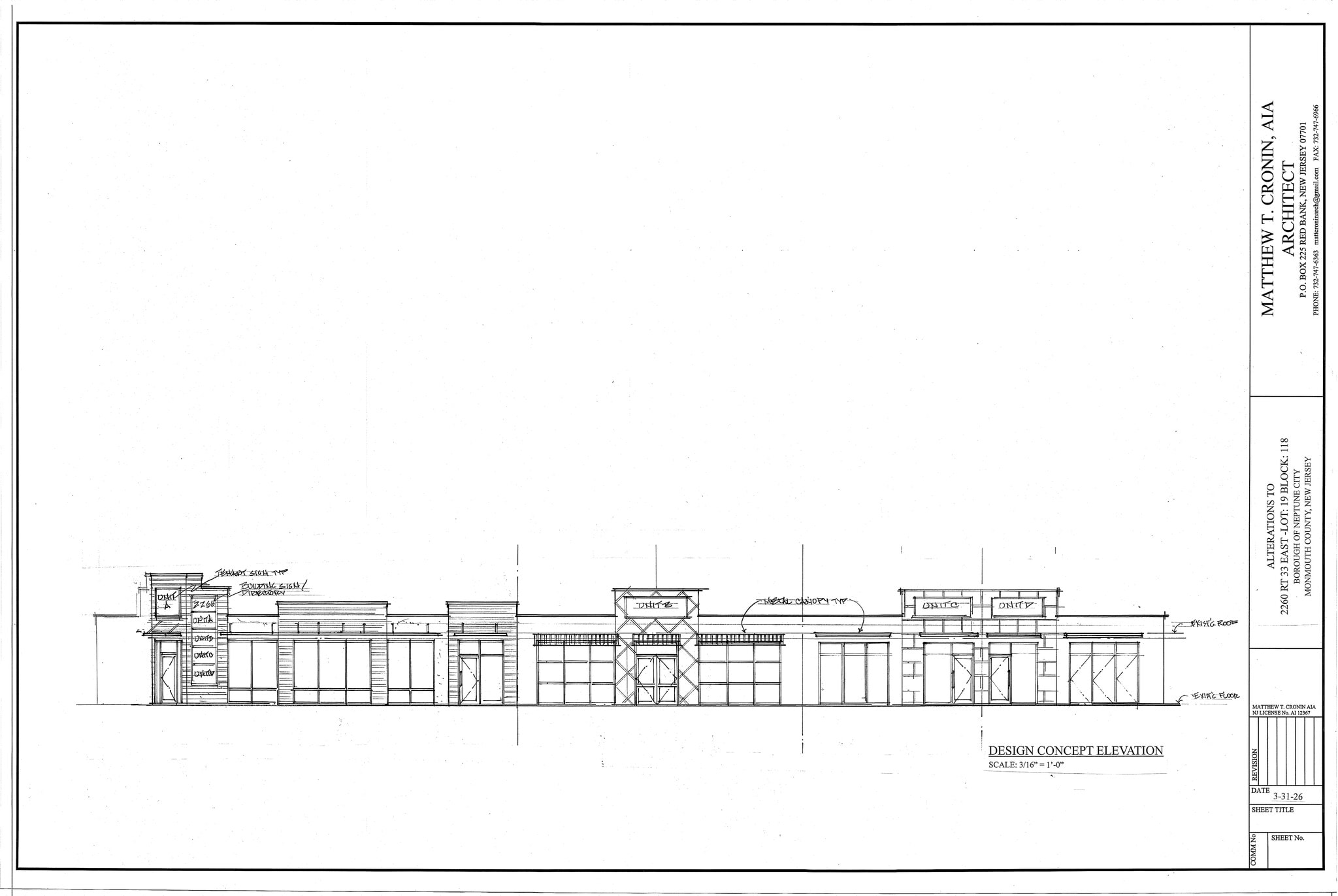 2260 Corlies Ave, Neptune, NJ for lease Site Plan- Image 1 of 1