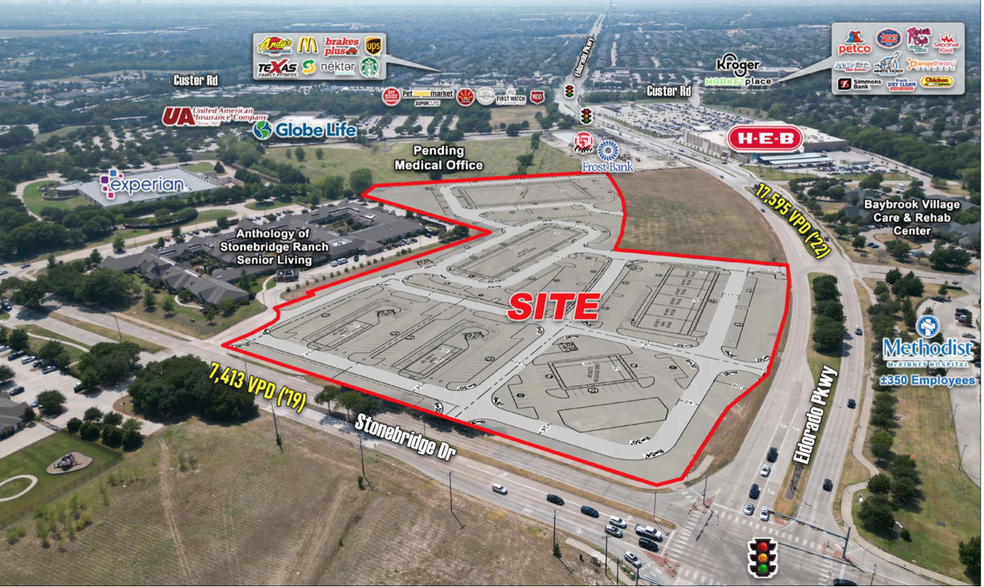 El Dorado Pkwy, McKinney, TX for lease - Primary Photo - Image 1 of 1