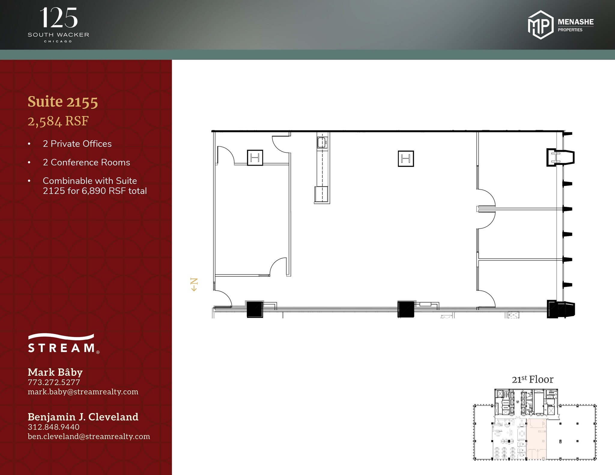 125 S Wacker Dr, Chicago, IL for lease Floor Plan- Image 1 of 1