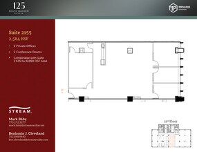 125 S Wacker Dr, Chicago, IL for lease Floor Plan- Image 1 of 1