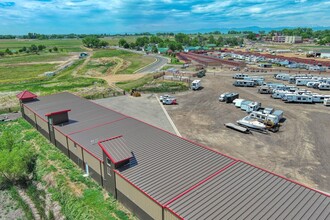 341 1st St, Mead, CO - aerial  map view