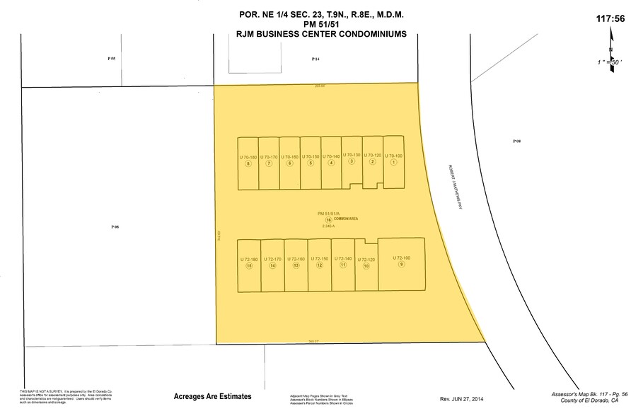 4972 Robert J Mathews Pky, El Dorado Hills, CA for sale - Plat Map - Image 2 of 2