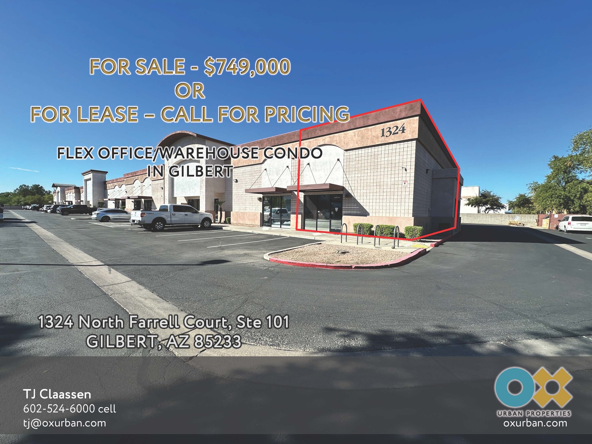 1324 N Farrell Ct, Gilbert, AZ for lease Building Photo- Image 1 of 10