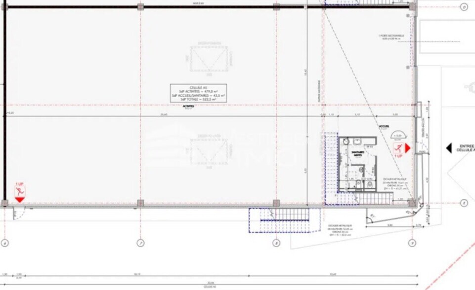 Flex in Villeparisis for sale - Floor Plan - Image 3 of 4