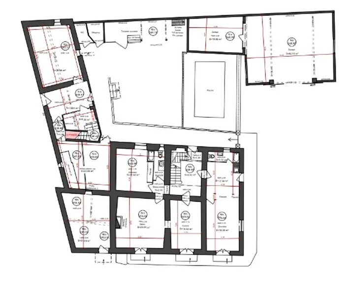 Retail in Écully for sale - Floor Plan - Image 1 of 4