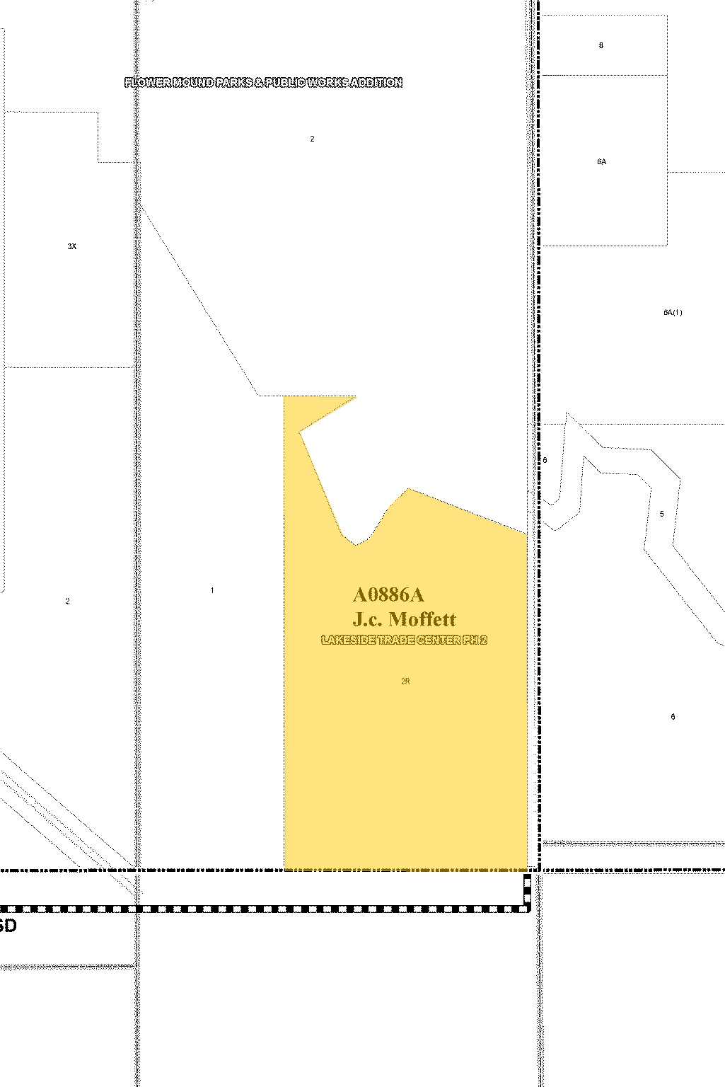 101 Enterprise Dr, Flower Mound, TX for sale Plat Map- Image 1 of 1