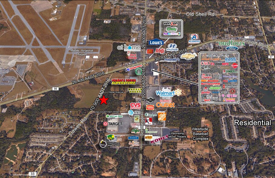 625 DAWES Rd, Mobile, AL 36695