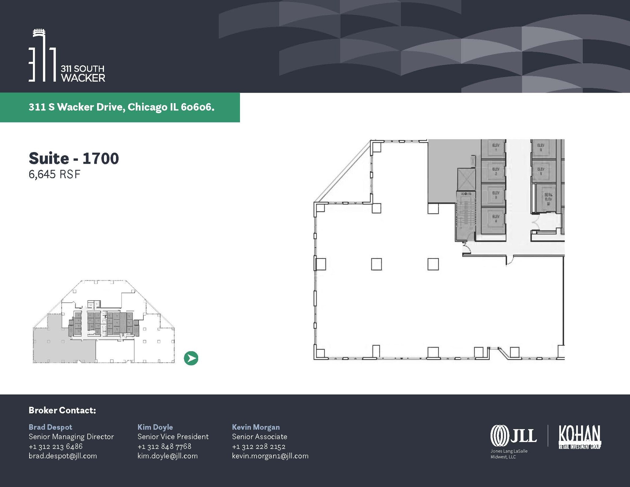311 S Wacker Dr, Chicago, IL for lease Floor Plan- Image 1 of 1