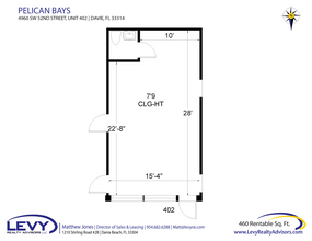 4990 SW 52nd St, Fort Lauderdale, FL for lease Floor Plan- Image 2 of 4