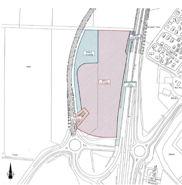 Hillside, Portlethen for sale Site Plan- Image 1 of 2