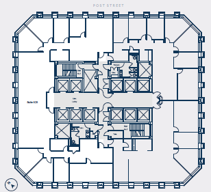 1 Post St, San Francisco, CA for lease Floor Plan- Image 1 of 1