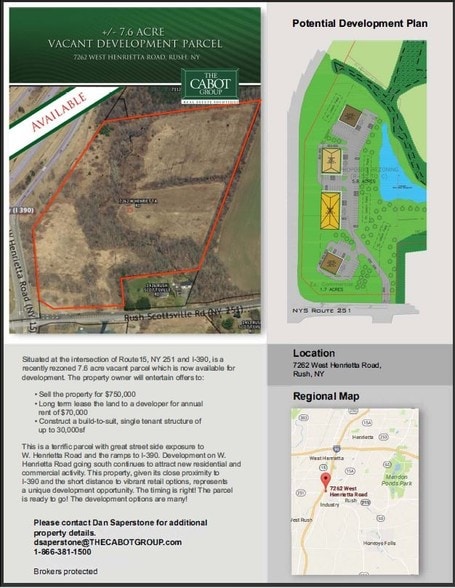 7262 W Henrietta Rd, Rush, NY for sale - Building Photo - Image 1 of 1