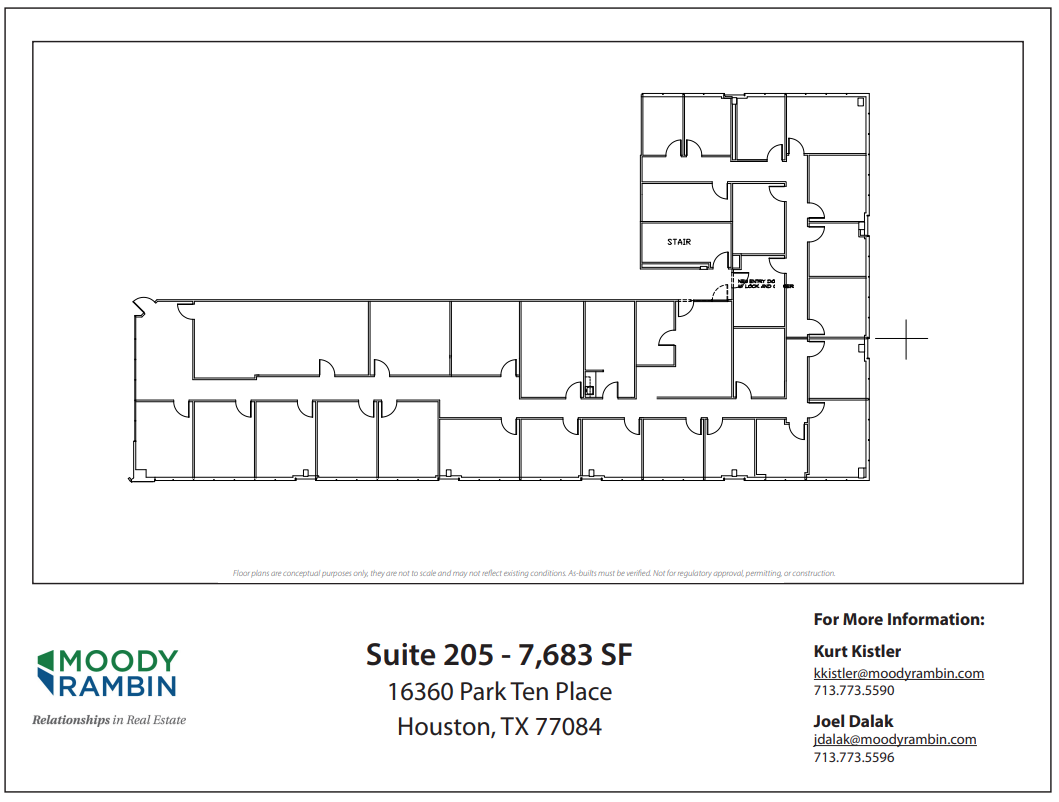 16360 Park Ten Place Dr, Houston, TX for lease Floor Plan- Image 1 of 1