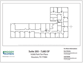 16360 Park Ten Place Dr, Houston, TX for lease Floor Plan- Image 1 of 1