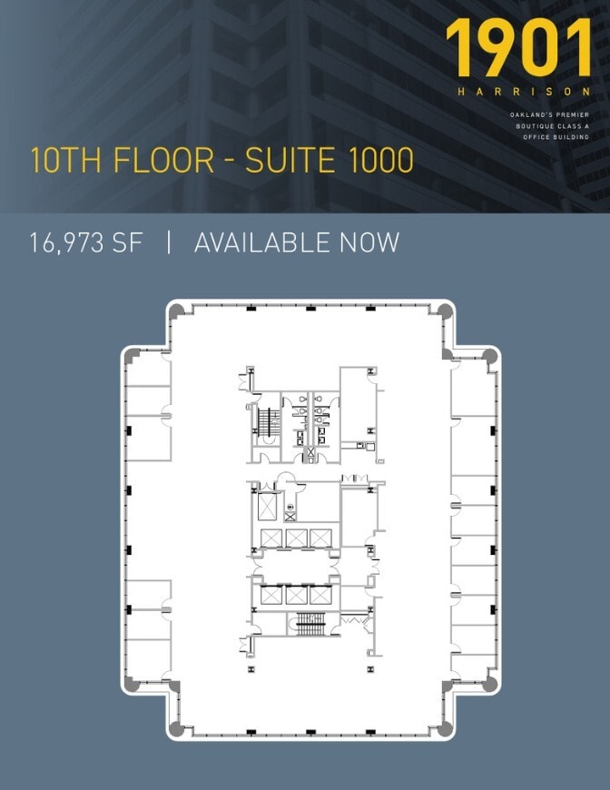 1901 Harrison St, Oakland, CA for lease Floor Plan- Image 1 of 1