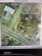 401 E Robinson Ave, Grovetown, GA - AERIAL map view