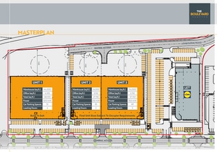 Hampton Av, Peterborough for lease Site Plan- Image 1 of 2