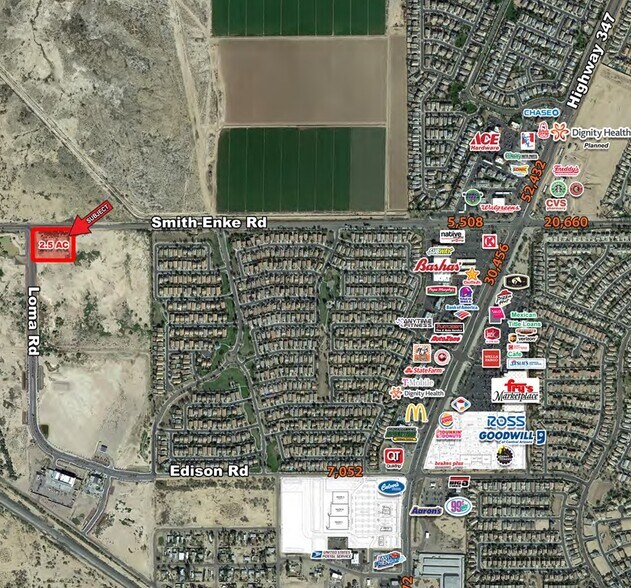 Smith Enke Rd, Maricopa, AZ for sale - Building Photo - Image 2 of 2