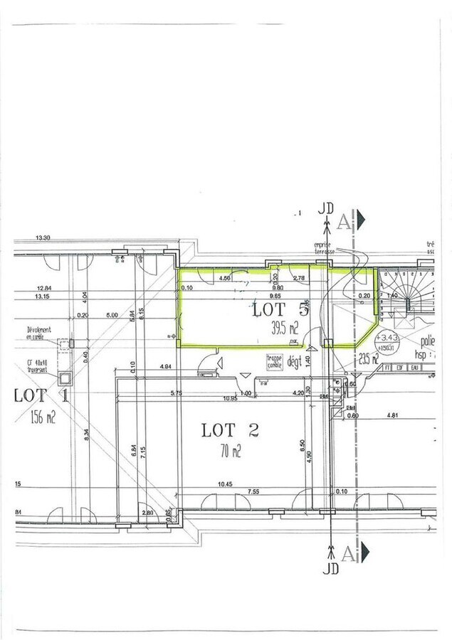 64 Allée De Bellefontaine, Toulouse, HG 31100 - Unit Bâtiment A -  - Floor Plan - Image 1 of 3