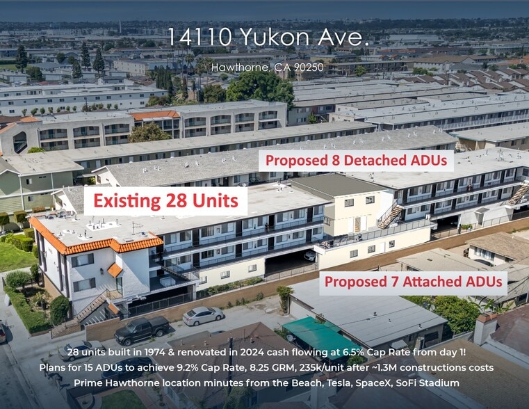 14110 Yukon Ave, Hawthorne, CA for sale - Building Photo - Image 1 of 27