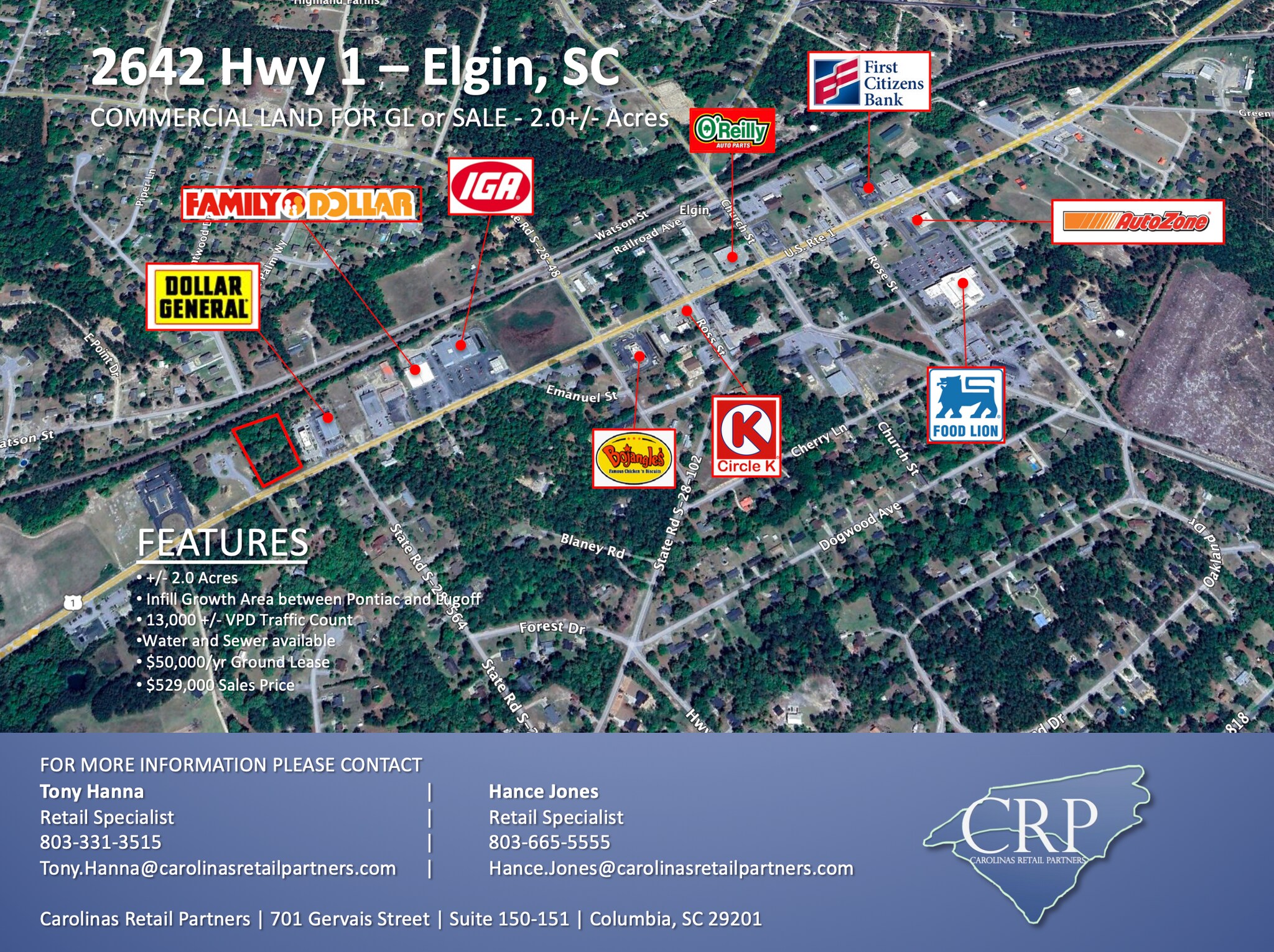 2642 Highway 1 S, Elgin, SC for sale Building Photo- Image 1 of 6