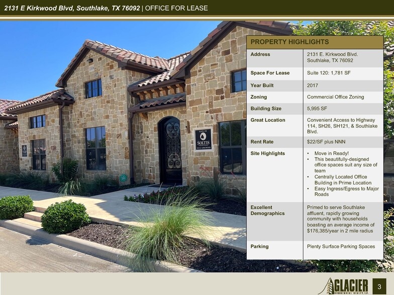 2131 E Kirkwood Blvd, Southlake, TX for lease - Building Photo - Image 3 of 30