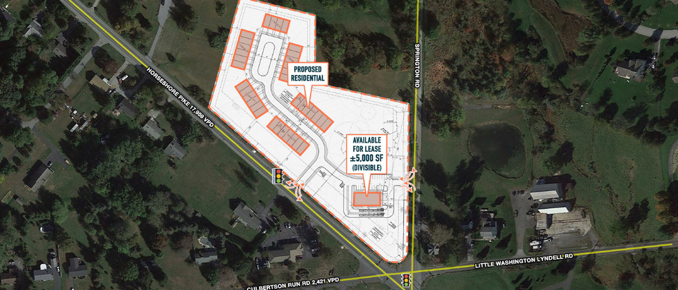 1403 Horseshoe Pike, Downingtown, PA for lease - Site Plan - Image 1 of 2