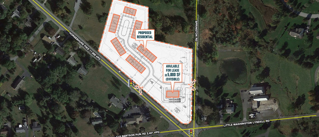 1403 Horseshoe Pike, Downingtown, PA for lease Site Plan- Image 1 of 3