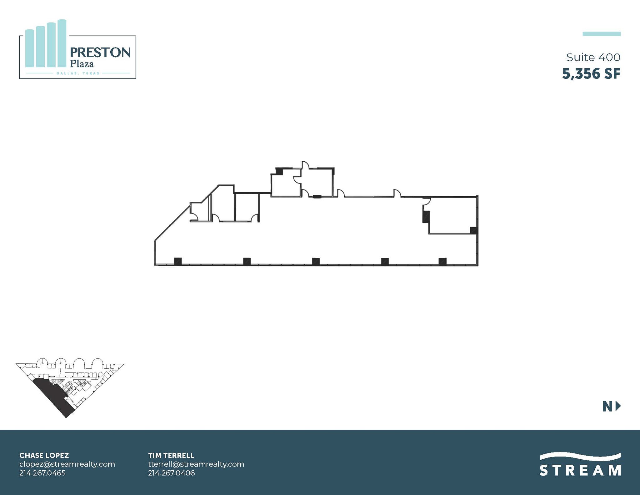 17950 Preston Rd, Dallas, TX for lease Floor Plan- Image 1 of 5