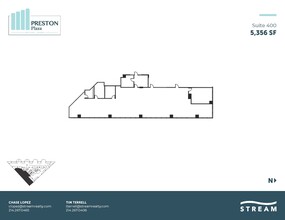 17950 Preston Rd, Dallas, TX for lease Floor Plan- Image 1 of 5