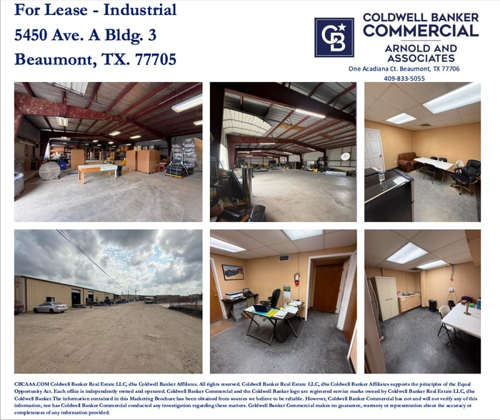 5450 Ave A. Bldg. 3, Beaumont, TX for lease - Building Photo - Image 2 of 3