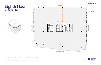 3901 N Fairfax Dr, Arlington, VA for lease Floor Plan- Image 1 of 4