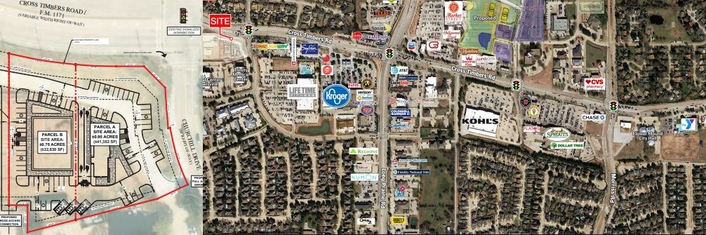 3001 Cross Timbers Rd, Flower Mound, TX for sale Aerial- Image 1 of 1