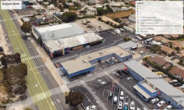 1858 E Thompson Blvd, Ventura, CA - AERIAL  map view