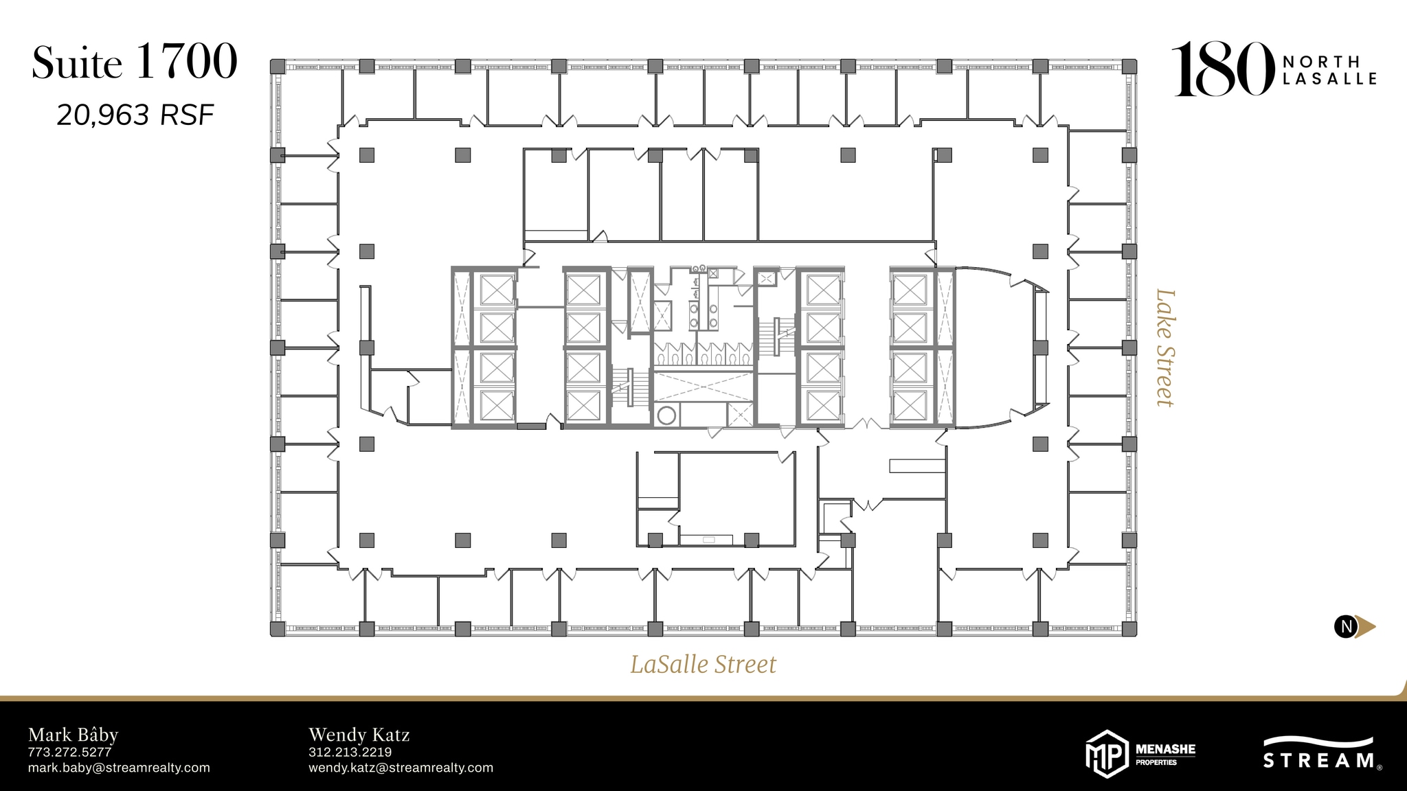 180 N LaSalle St, Chicago, IL for lease Floor Plan- Image 1 of 1